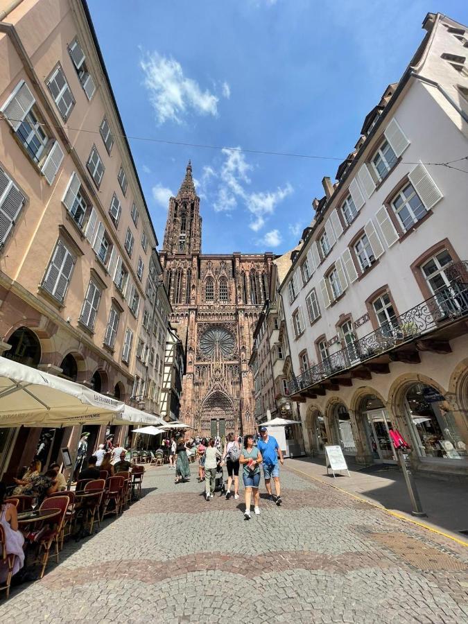 Appartement Chaleureux Orangerie Strasbourg Exterior foto